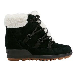 Sorel Women's Evie Cozy Lace Up Wedge Booties